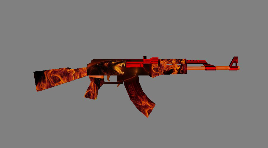 AK-47 RED WOLF +50% УРОН