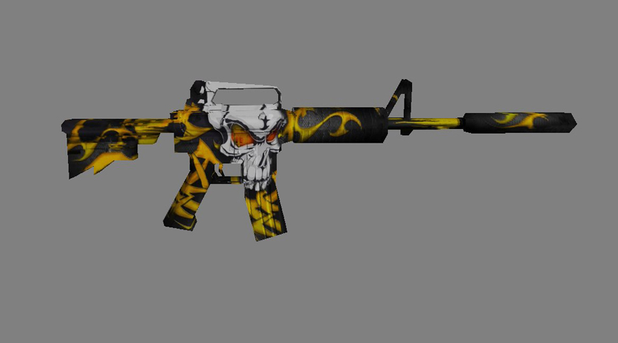 M4A1 ЧЕРЕП +50% УРОН